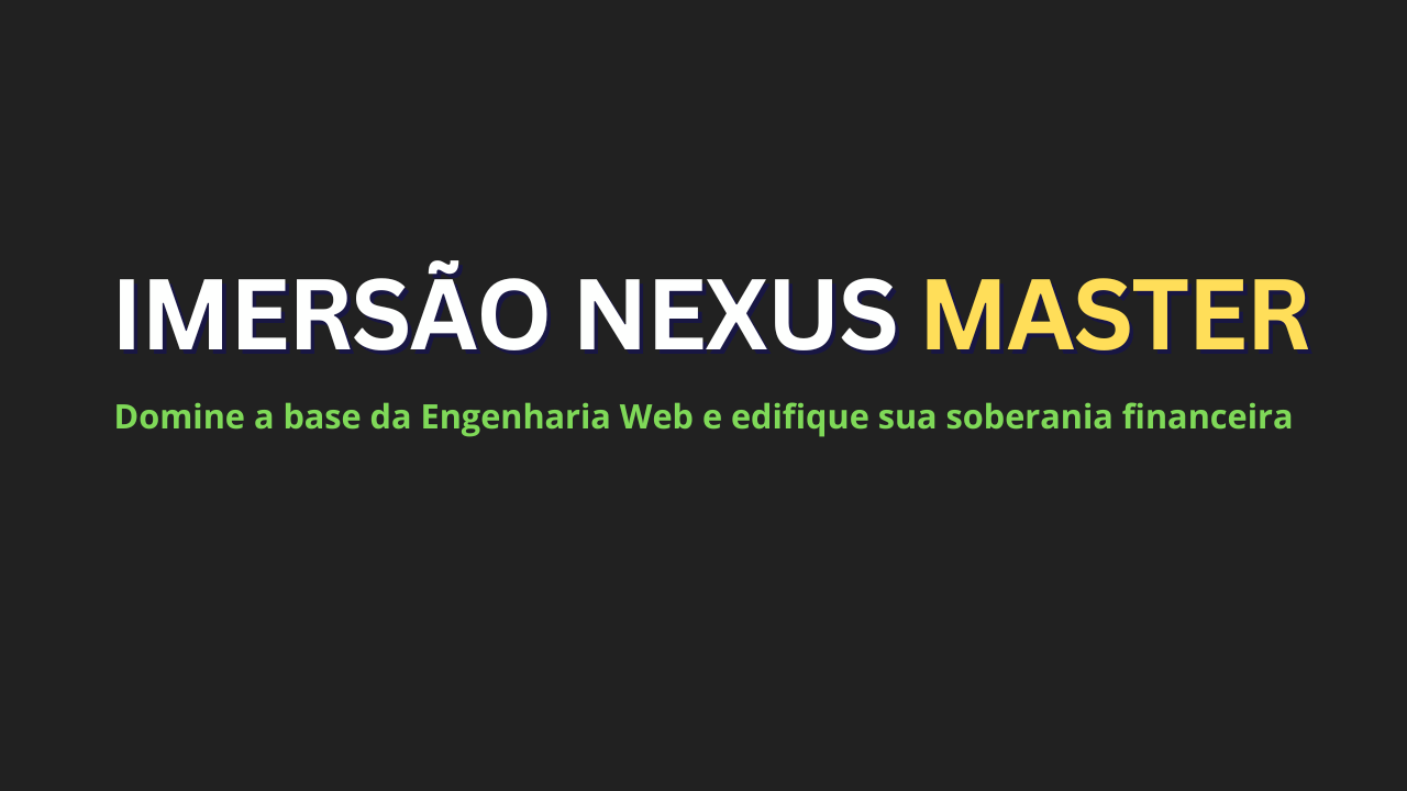 Imersão Nexus Master