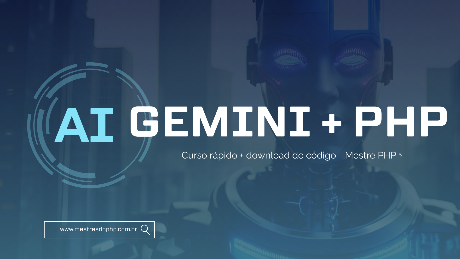 Image de capa do curso Gemini AI + PHP Image de capa do curso Gemini AI + PHP